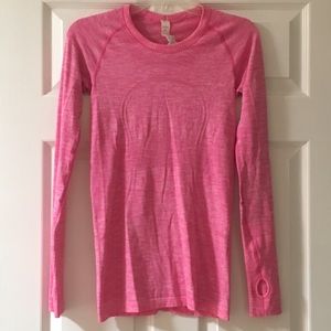 lululemon Swiftly Tech Long Sleeve Crew, size 6